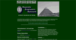 Desktop Screenshot of keynote-engineers.net